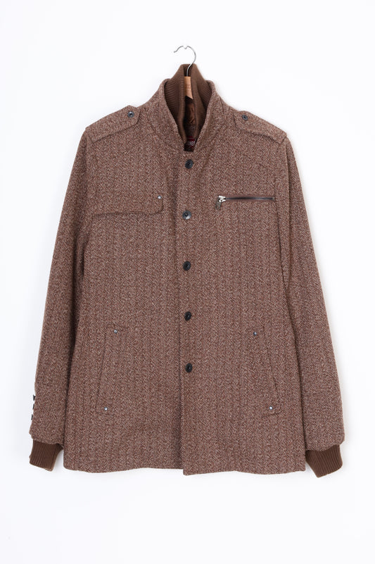 jack & Jones Mens Brown Jacket Size L