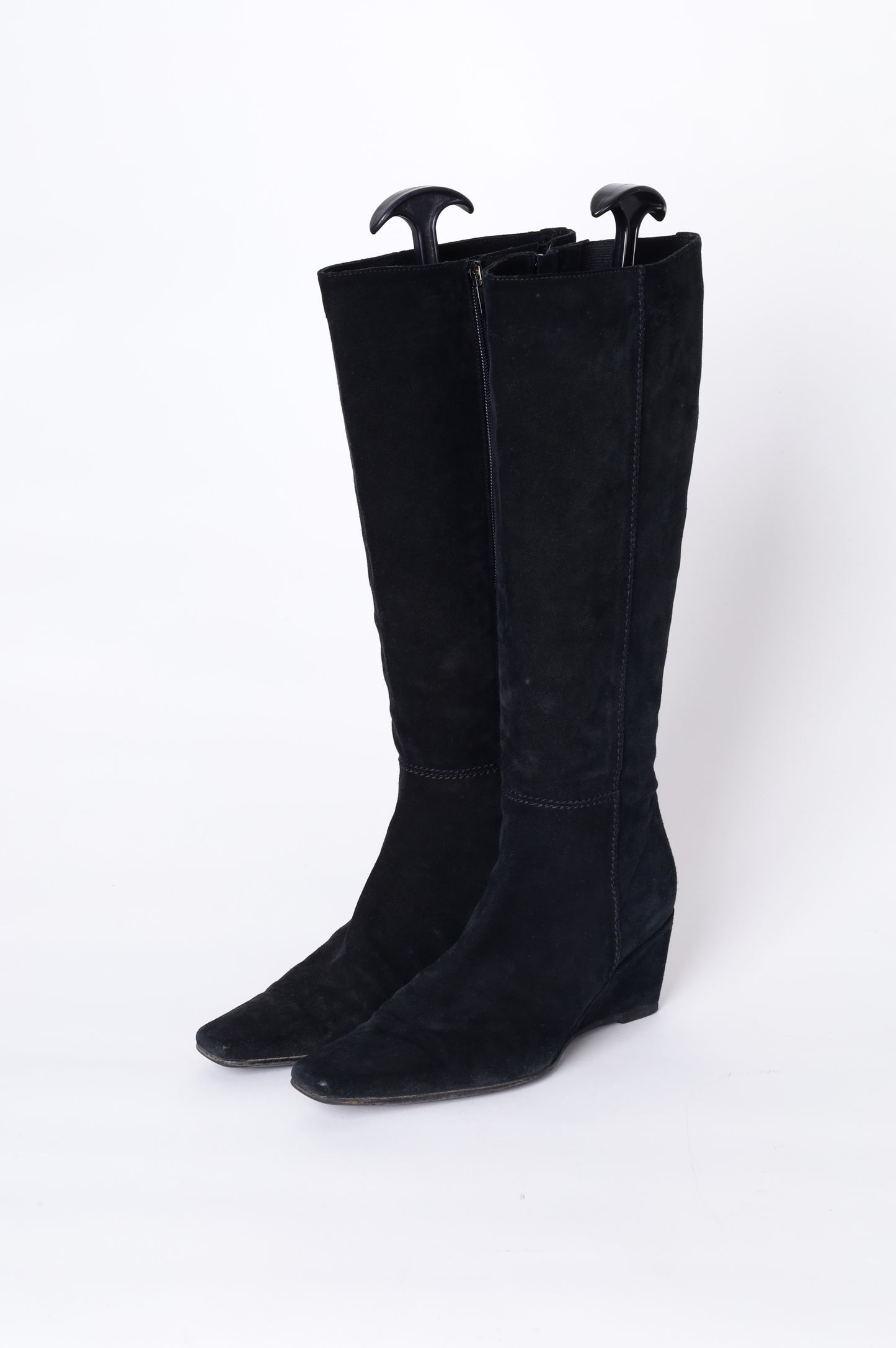 Heyraud Womens Black Boots  Size EU 38