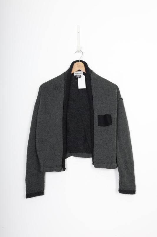 Caroline Sills Womens Black Cardigan Size S