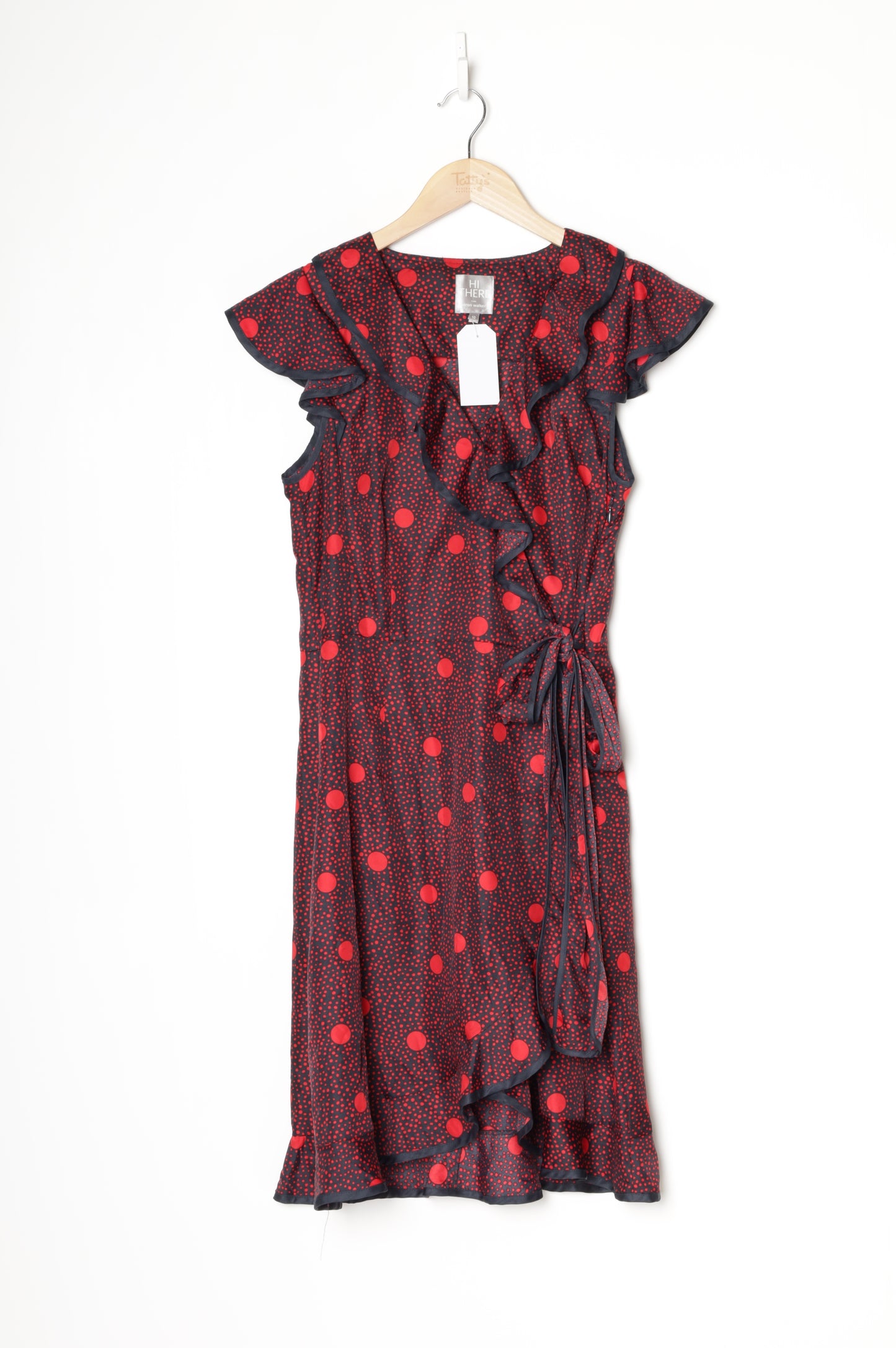 Hi There from Karen Walker Womens Blue Dress Size 10