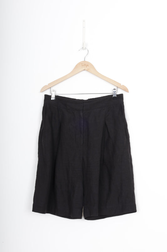 Juliette Hogan Womens Black Shorts Size 12