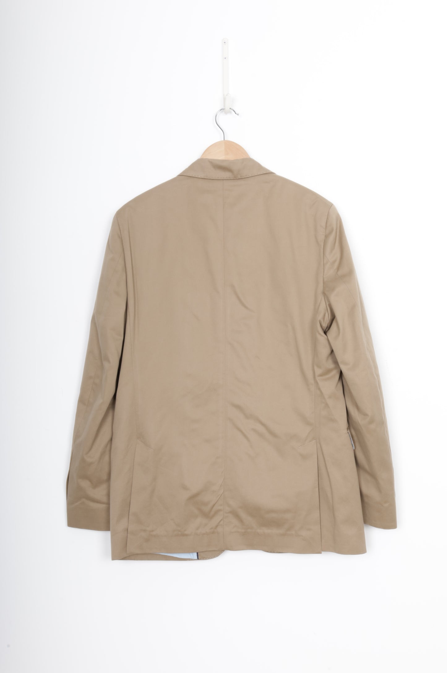Massimo Dutti Mens Beige Blazer Size 52