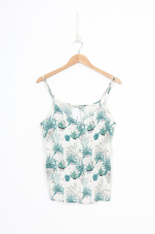 Pom Amsterdam Womens White Top Size M