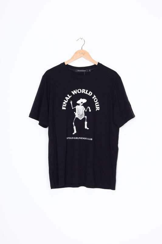 Stolen Girlfriends Club Mens Black T-shirt Size M