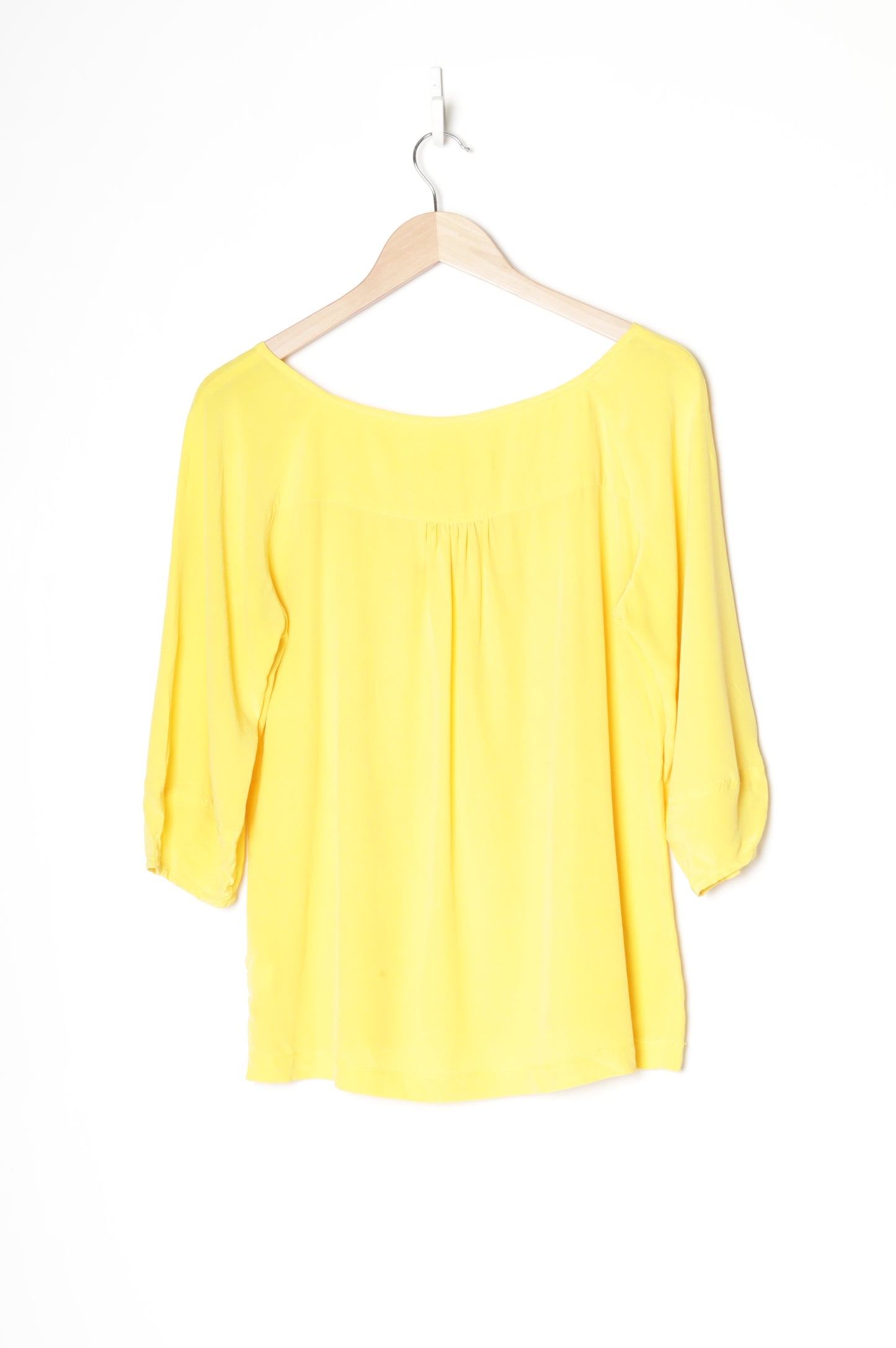 Carlson Womens Yellow Blouse Size 12