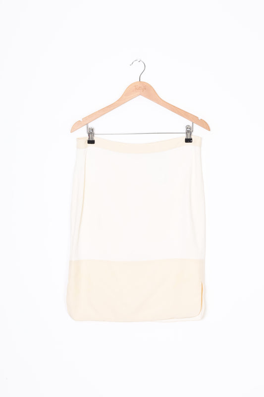 The Row Womens Cream Skirt Size 4