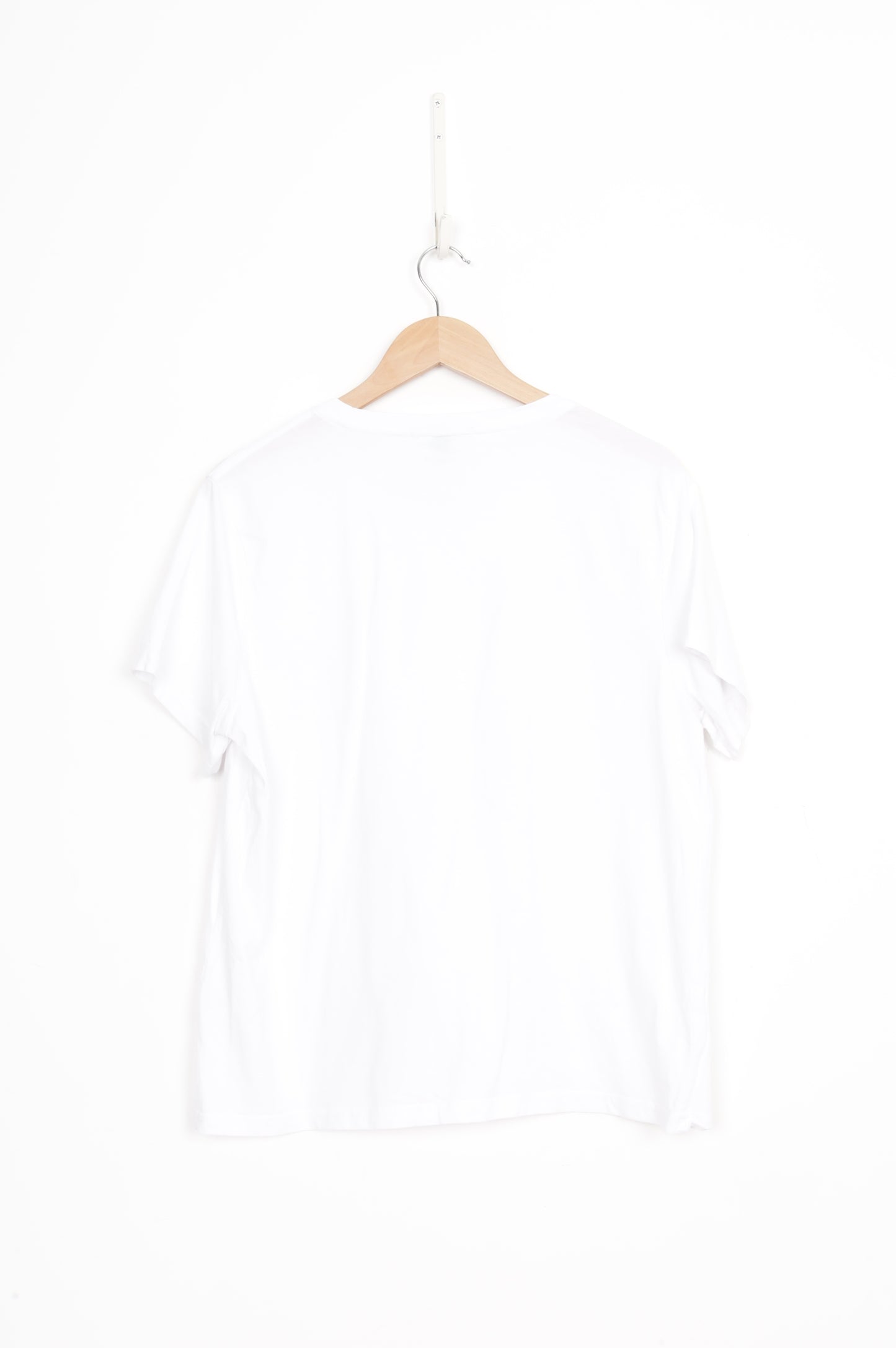 Kate Sylvester Womens White T-shirt Size 14