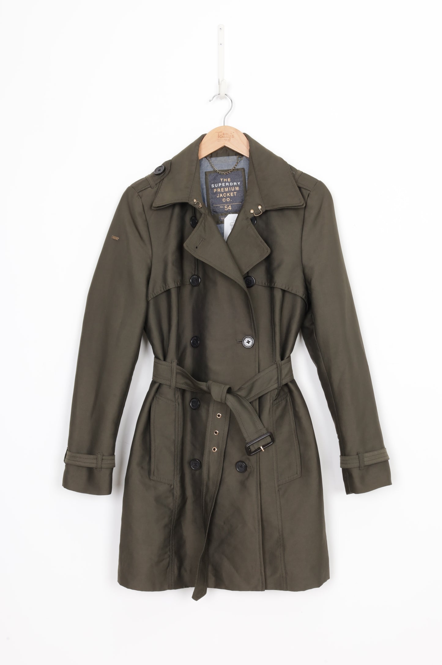 Superdry Womens Green Jacket Size M