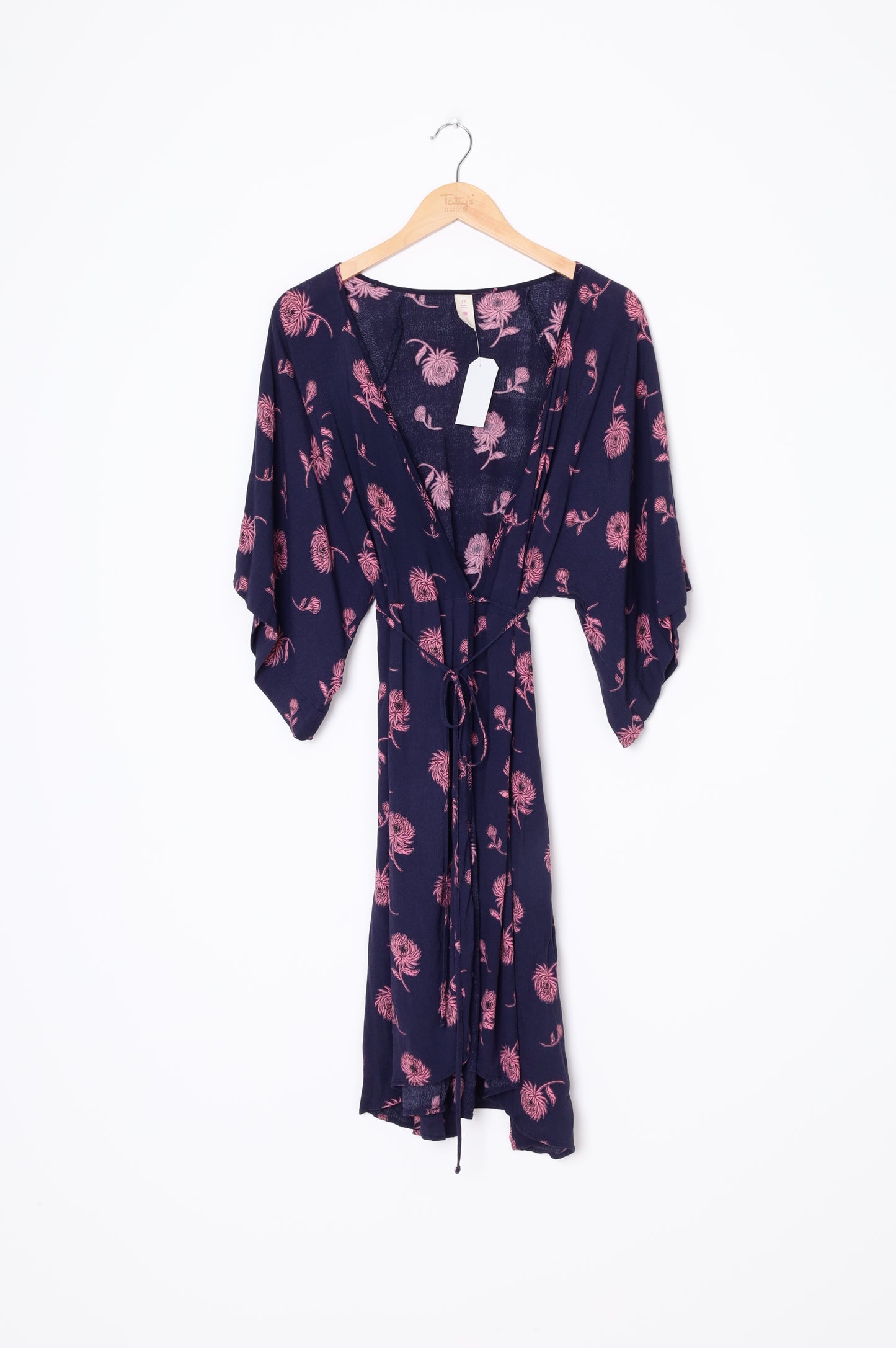 Elm Womens Blue Dress Size 12