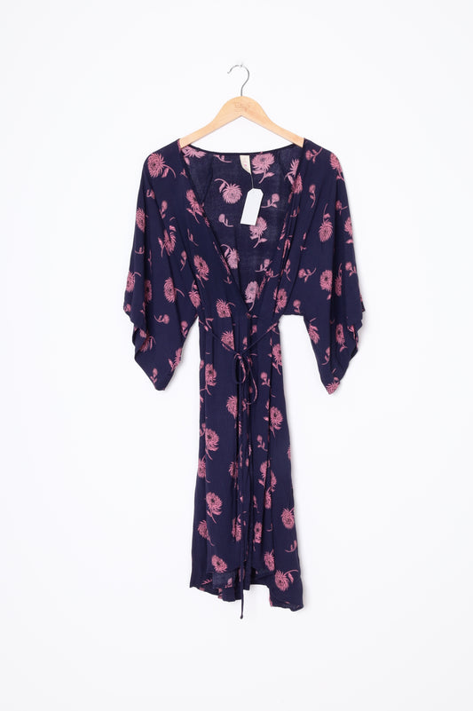 Elm Womens Blue Dress Size 12