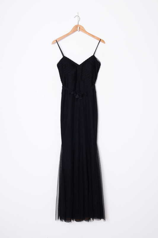 Vera Wang Womens Black Dress Size 36