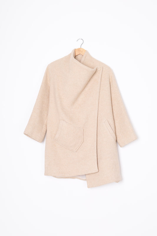 Viktoria & Woods Womens Beige Coat Size 00