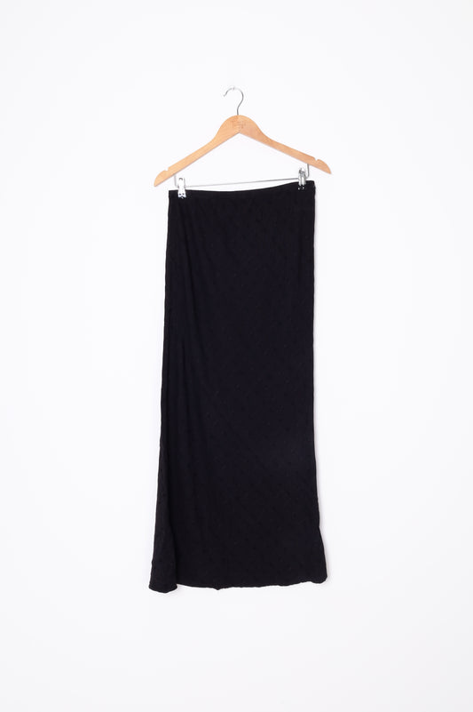 Marle Womens Black Skirt Size 12