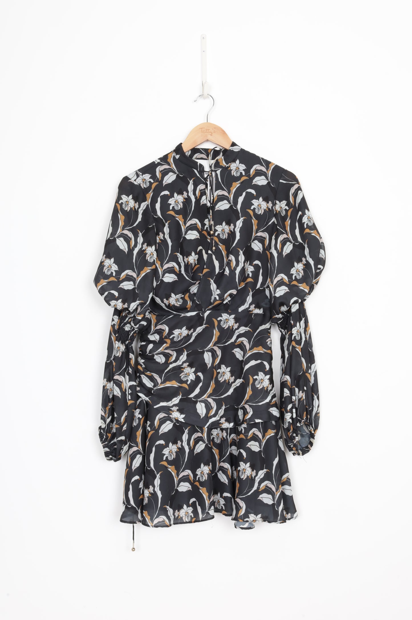 Acler Womens Black Dress Size 8