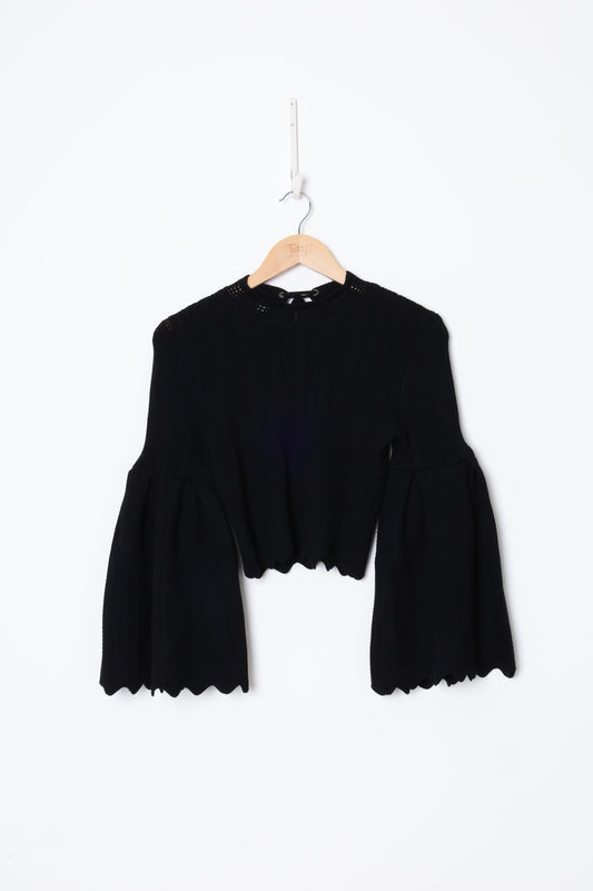 Clea Womens Black Top Size S