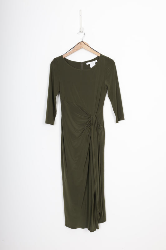 Anthea Crawford Womens Green Dress Size 8