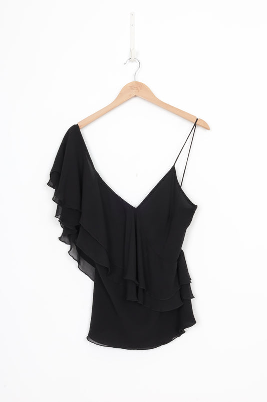 Ruby Womens Black Top Size 10