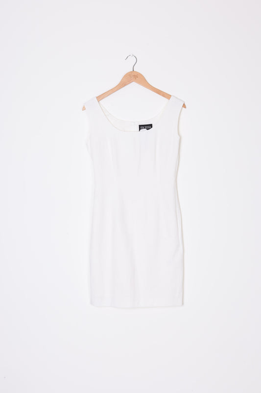 Von troska Womens White Dress Size S