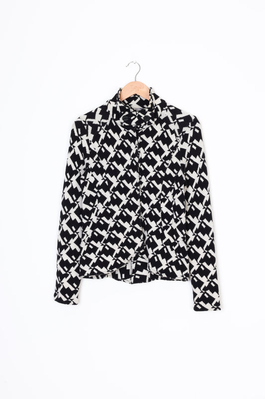 Marilyn Seyb Womens Black Jacket Size 12