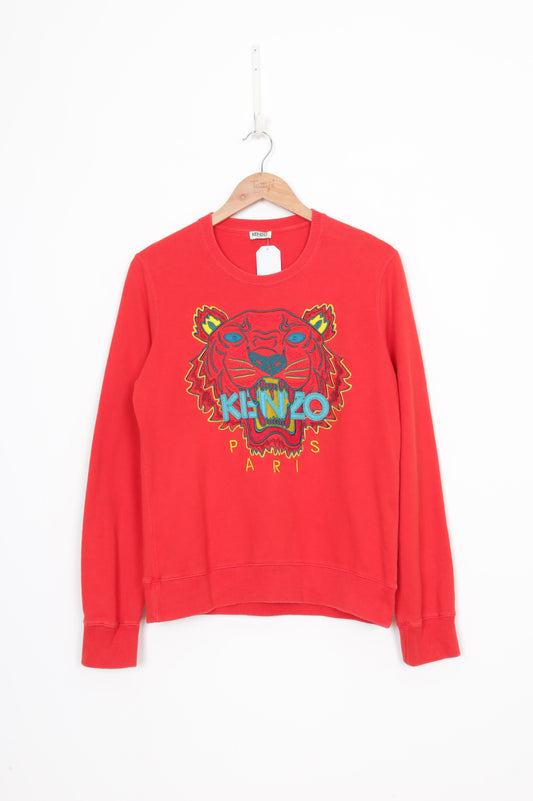 Kenzo Womens Red Sweatshirt Size M