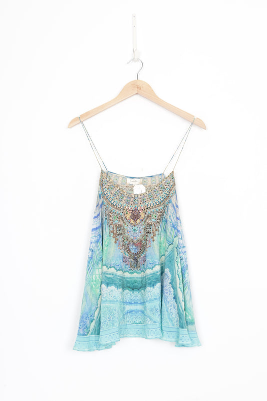 Camilla Womens Blue Top Size 1