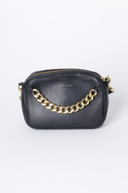 Deadly Ponies Womens Black Bag Size O/S