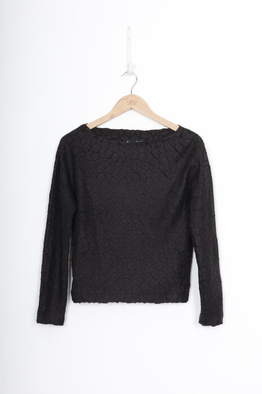 Alpha 60 Womens Black Top Size S