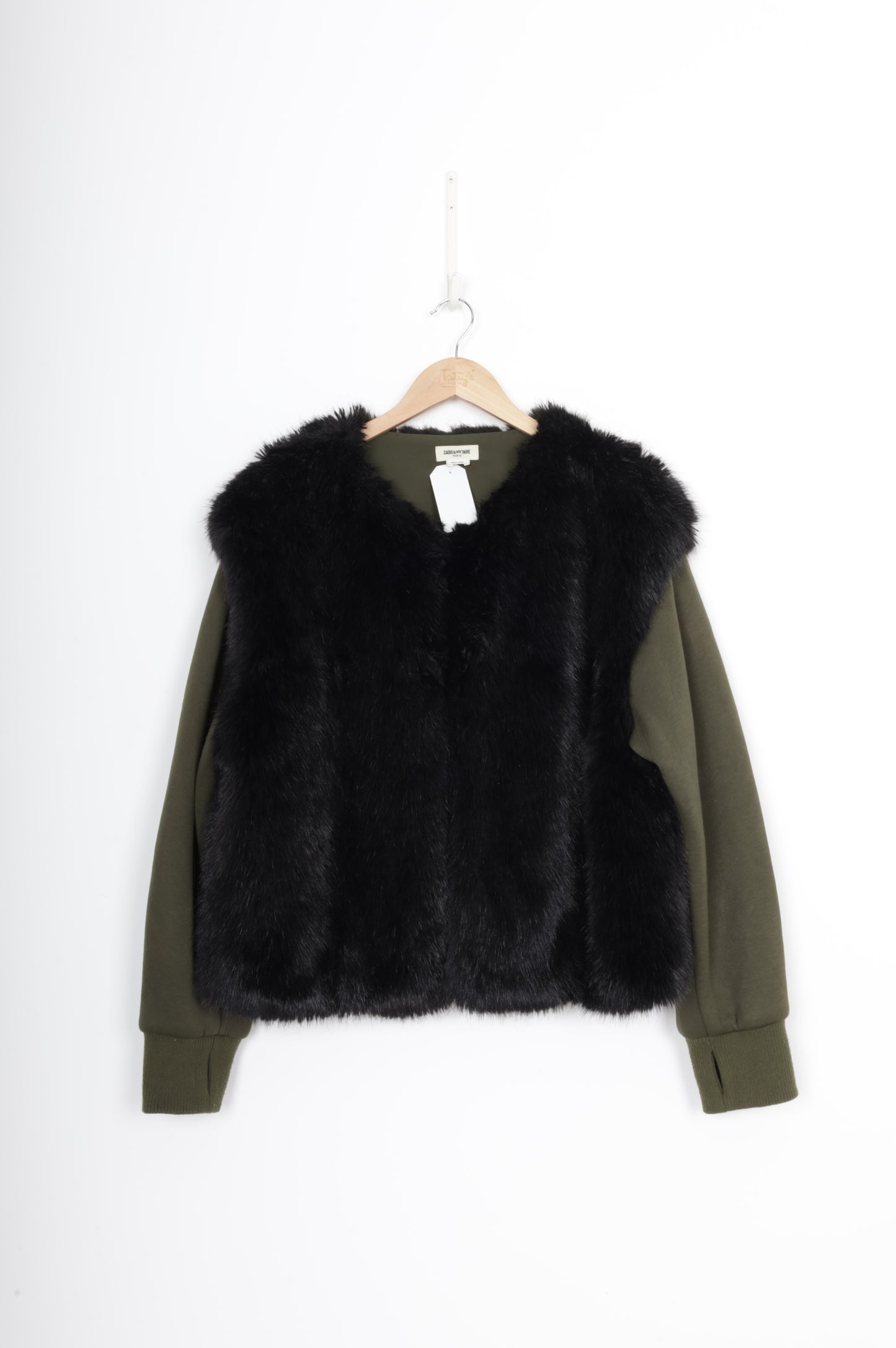 Zadig & Voltaire Womens Black Jacket Size L
