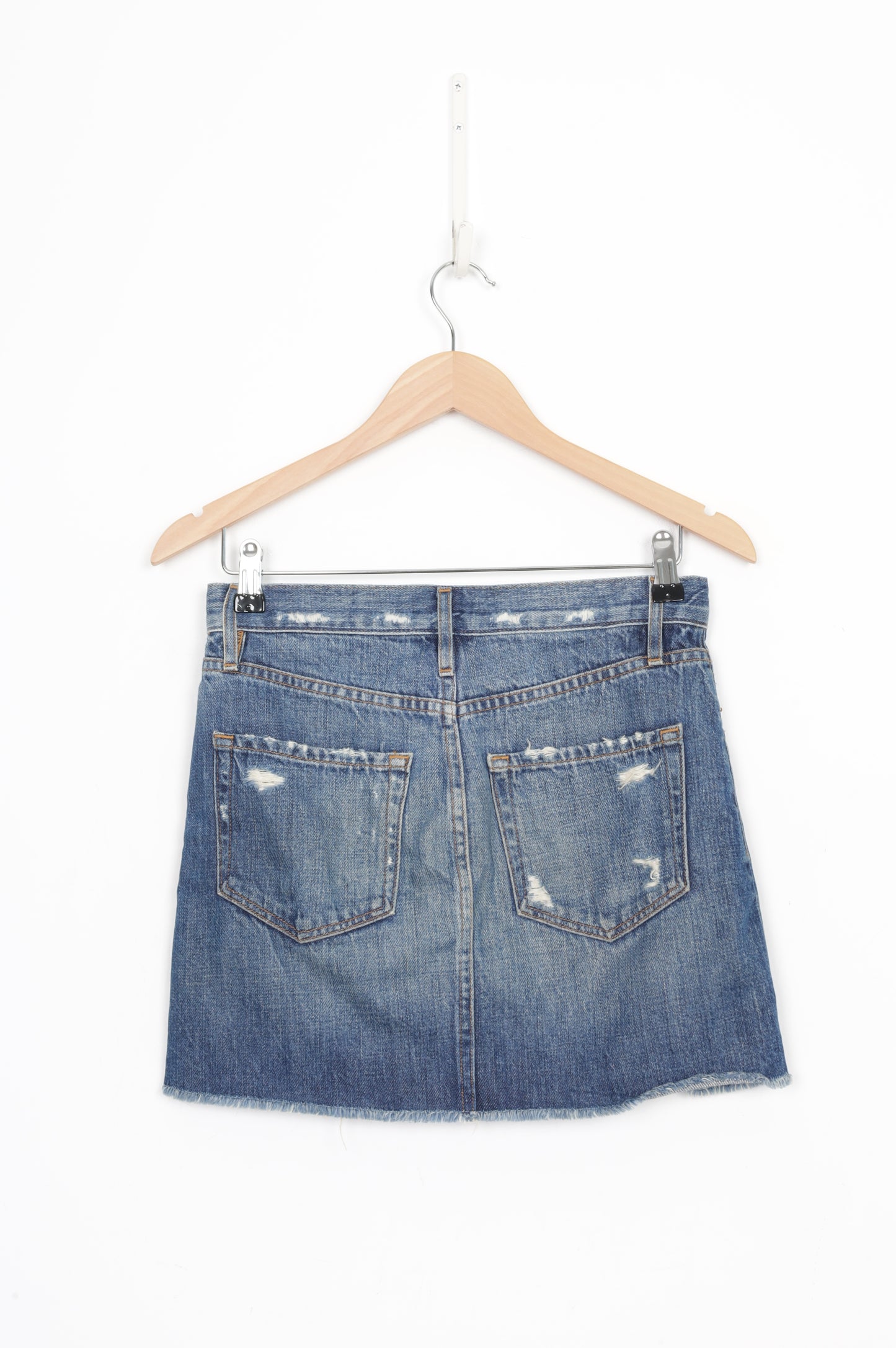 Frame Womens Blue Mini Skirt Size 24