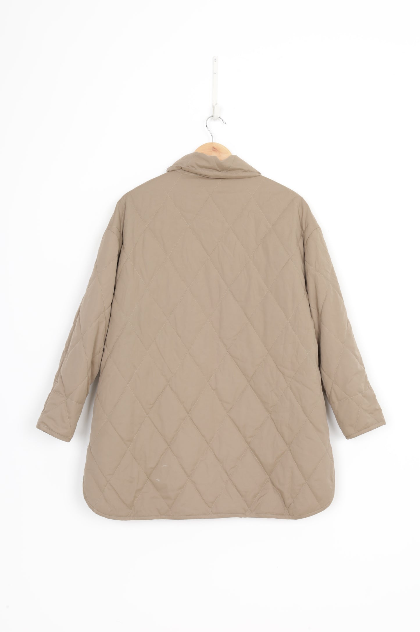 LMND Womens Beige Coat Size XL