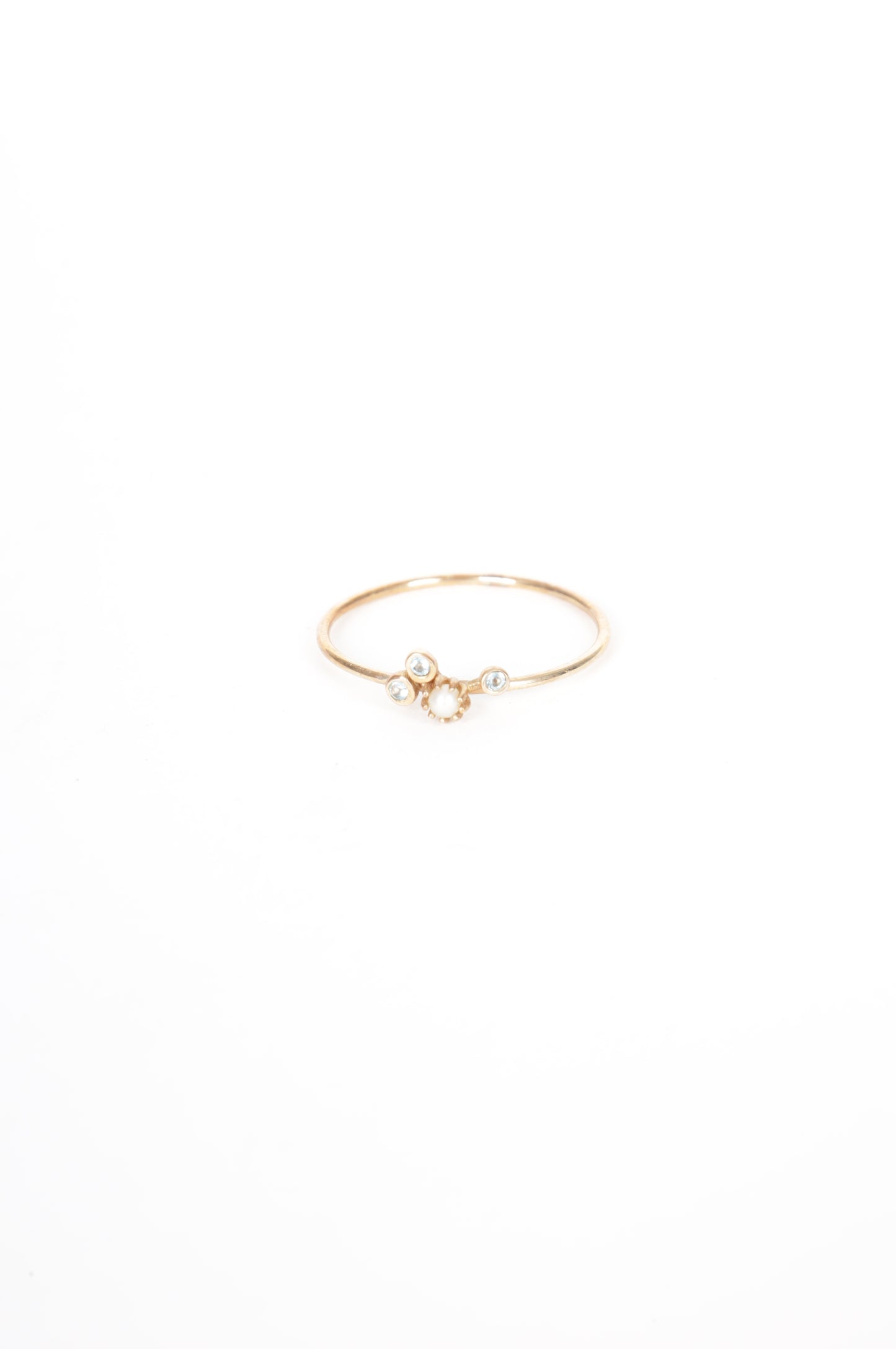 Sarah & Sebastian Womens Metallic Ring Size 6