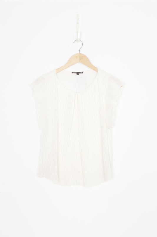 Maje Womens Cream Top Size 2