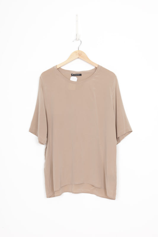 Knuefermann Womens Beige Top Size XL
