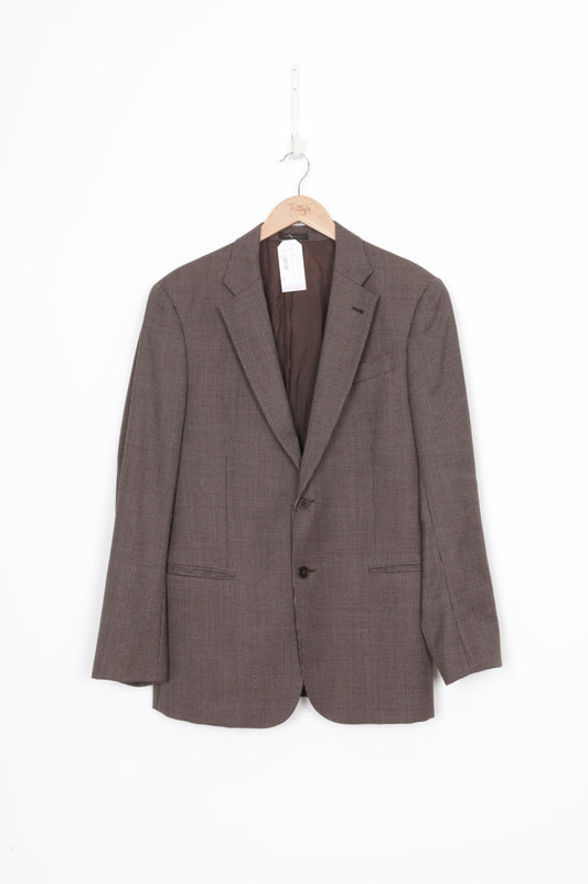 Armani Collezioni Mens Brown Blazer Size 40