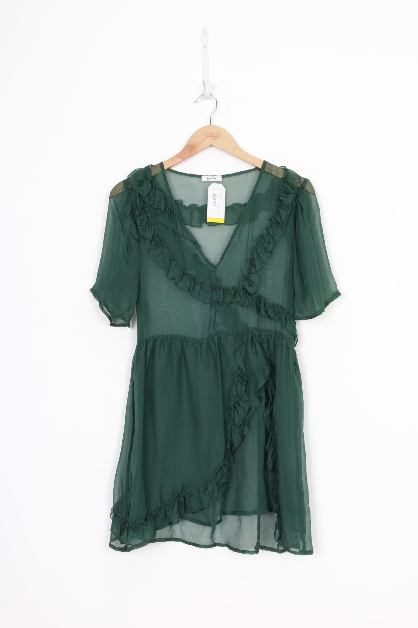 Lonely Womens Green Dress Size S