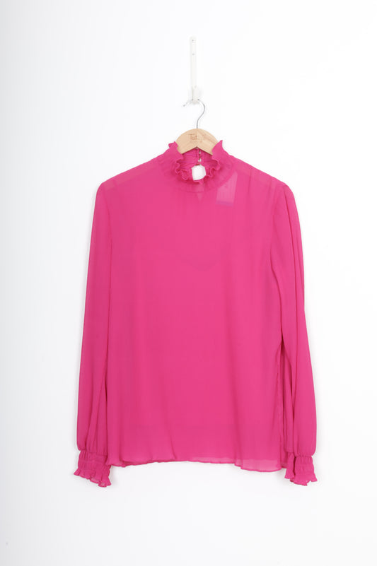 Kate Sylvester Womens Pink Top Size 12