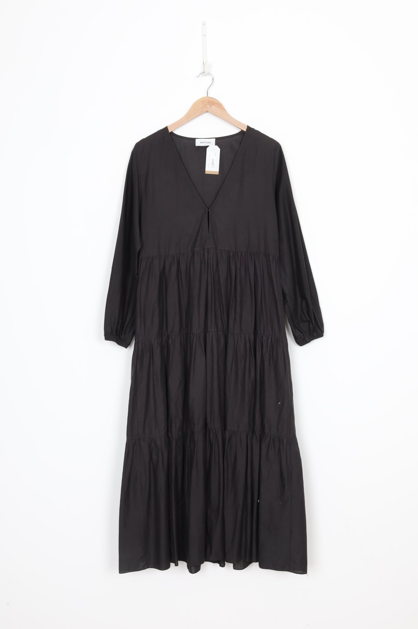 Matteau Womens Black Dress Size 6