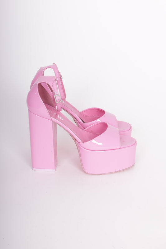 Paris Texas Womens Pink Heels Size EU 36.5