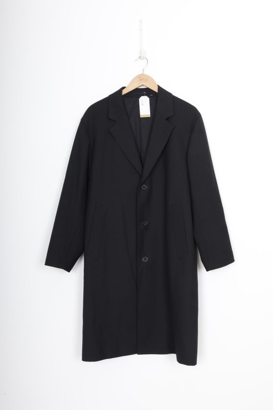 Uniqlo Mens Black Coat Size L