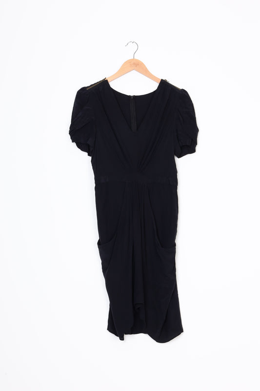 Whistles Womens Black Dress Size 10