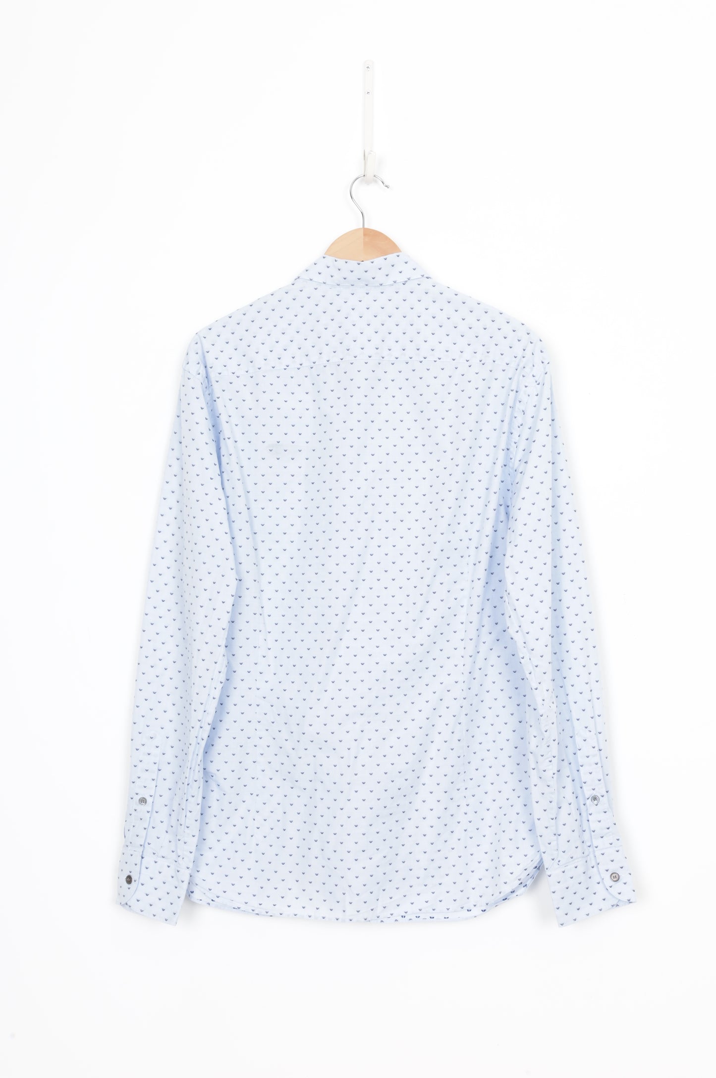 Emporio Armani Mens Blue Shirt Size XXL