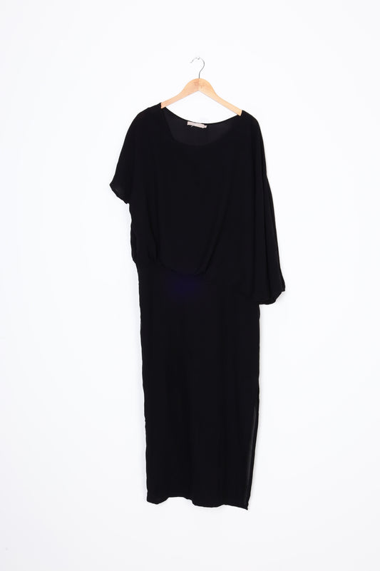 Sills Womens Black Dress Size 14