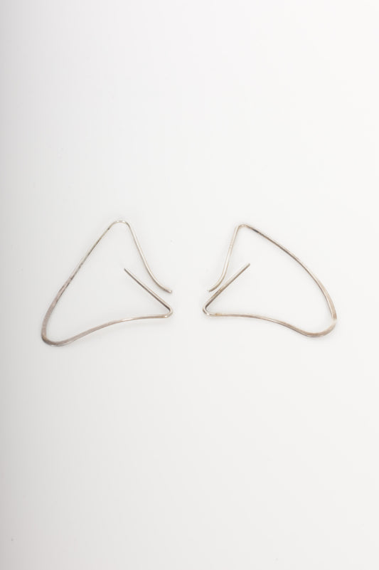 No Label Womens Silver Earrings Size N/S