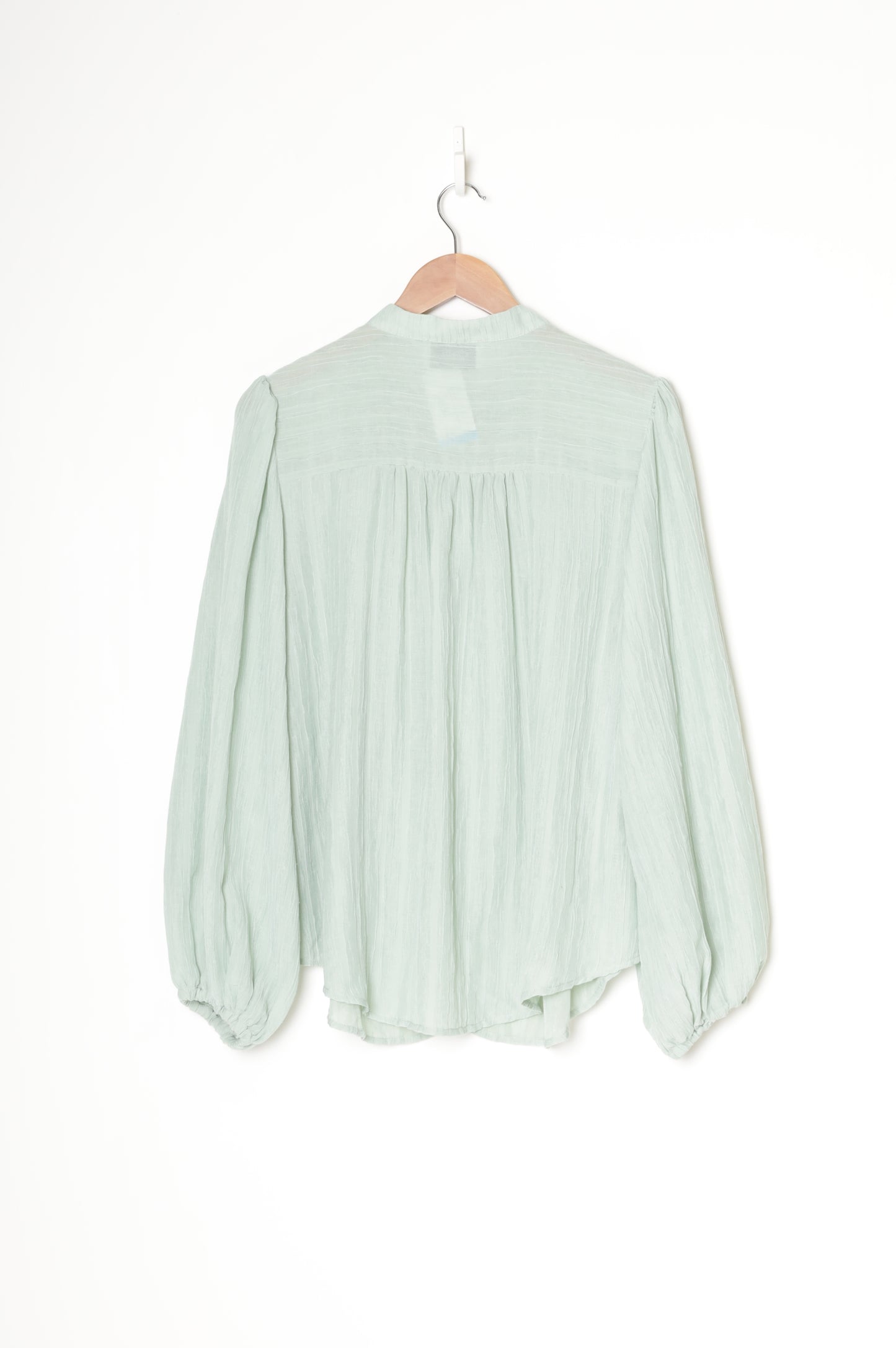 Esmaee Womens Green Blouse Size L