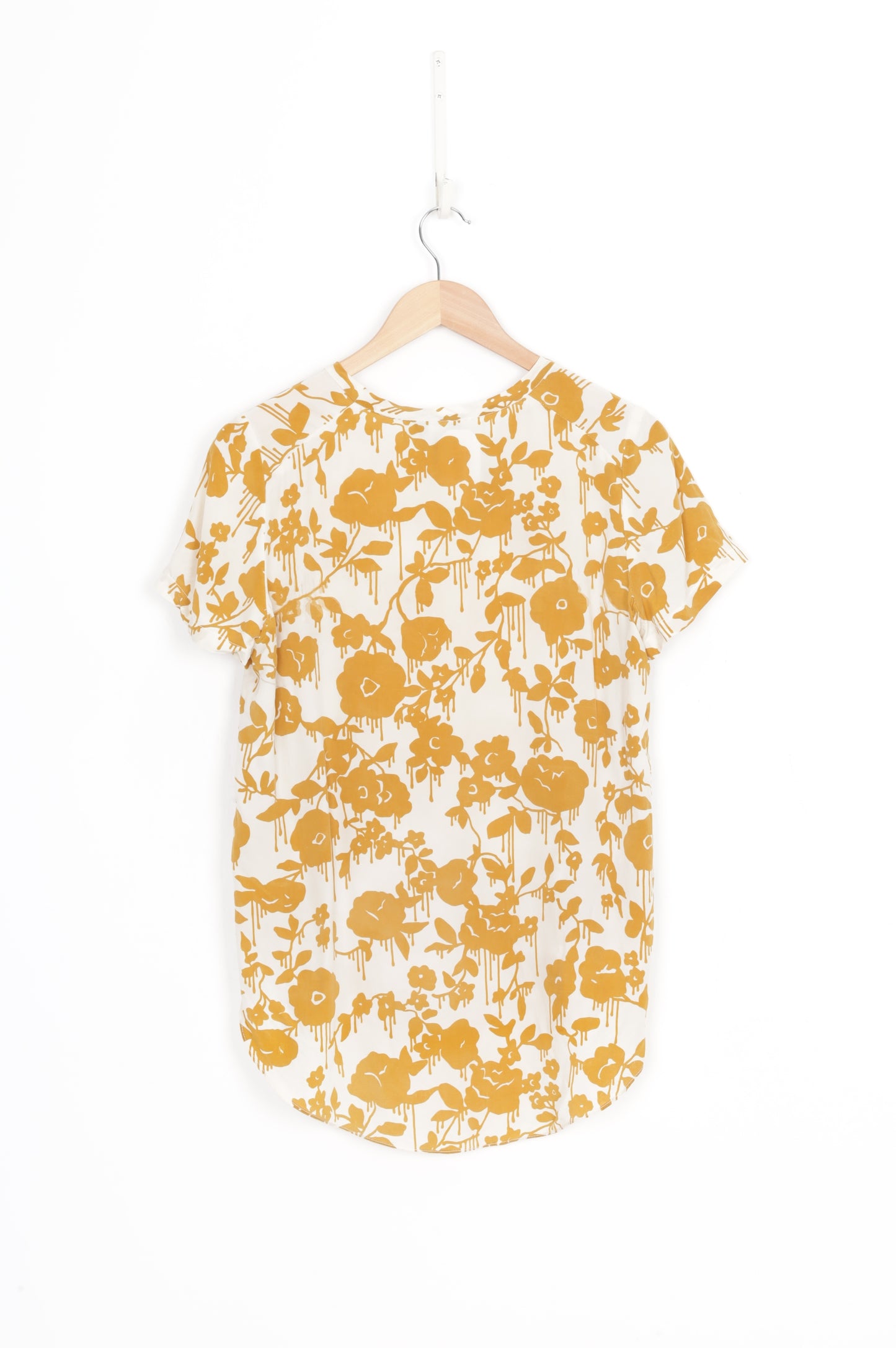 Karen Walker Womens Brown Top Size 8