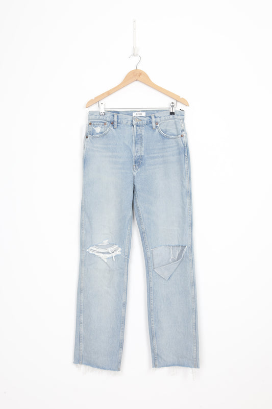 RE/DONE Womens Blue Jeans Size W 30