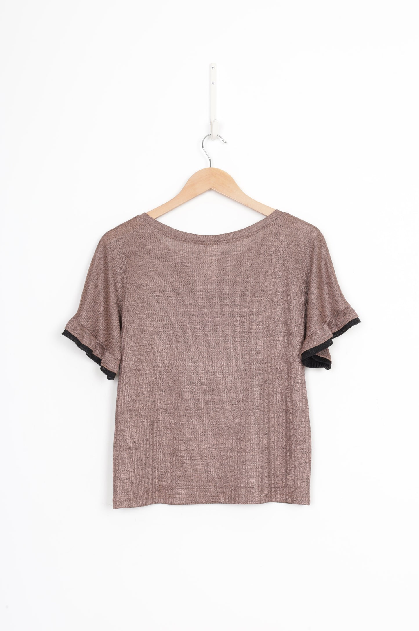 Sylvester Womens Brown Top Size S