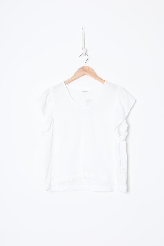 elementary Womens White Top Size 12