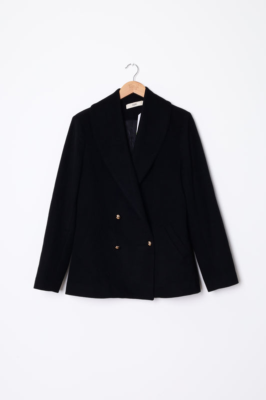 Liam Womens Black Jacket Size 12