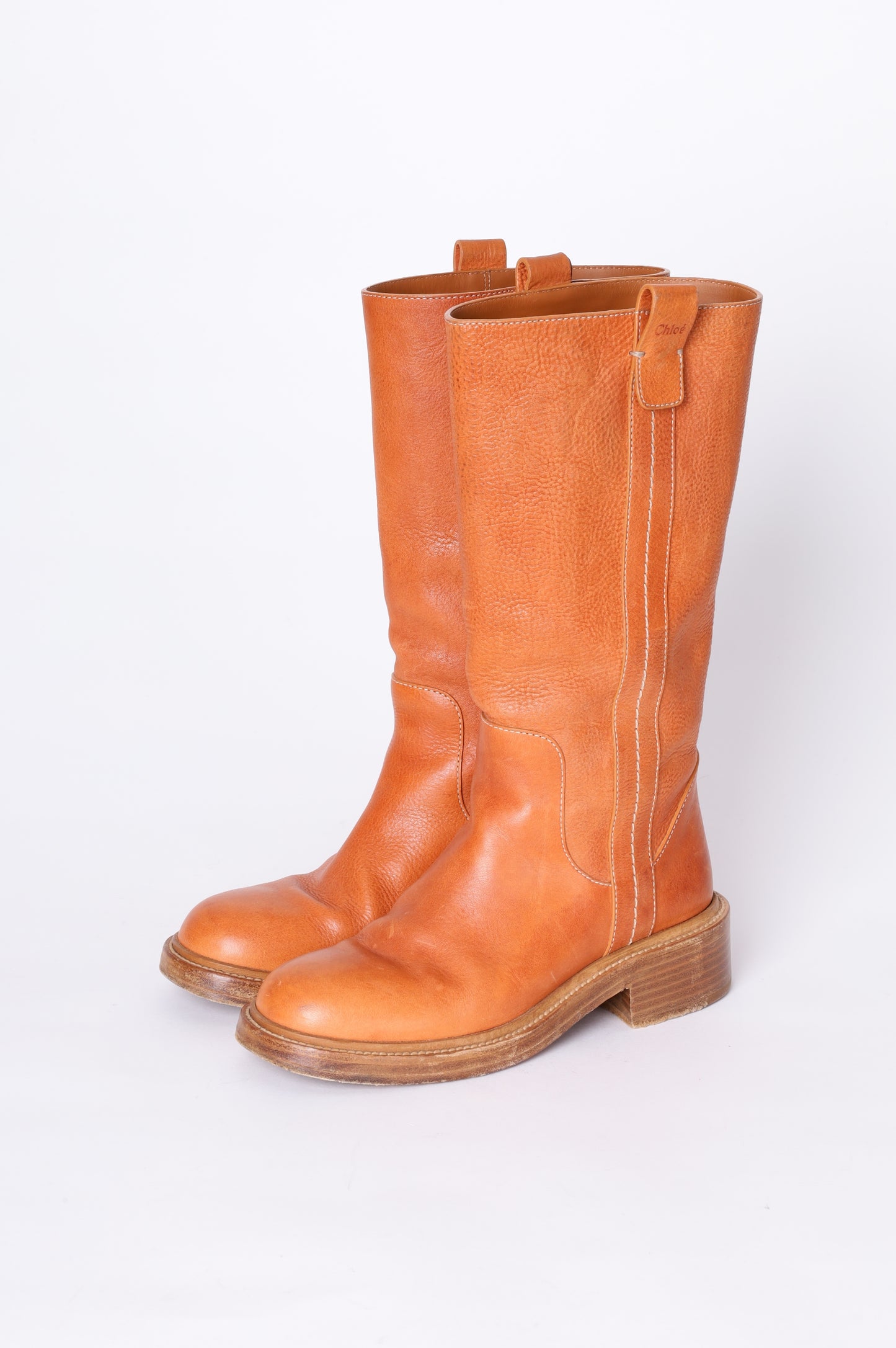 Chloe Womens Brown Boots  Size EU 35.5